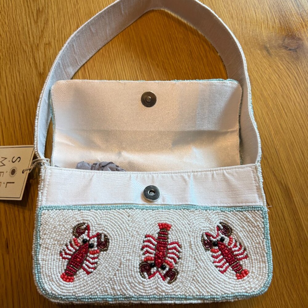 Lobster beaded bag, Sol and Mer, NWT - Picture 3 of 4